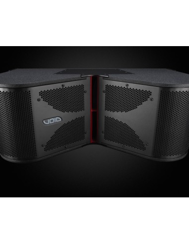 Pack 4x Arcline 8 - Negro en Flightcase 