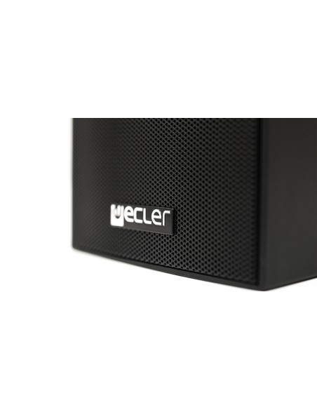 Black 25W 8oh 15W 100V Louds. cabinet