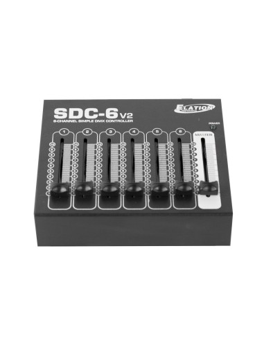 SDC-6 Faderdesk V2 Black 