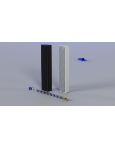 0.5” mini-array column speaker WH