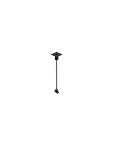 T75 Ceiling Bracket 1m Weatherised Black 