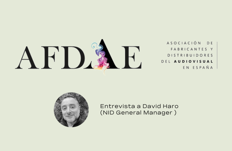NID se incorpora a AFDAE | Entrevista a David Haro